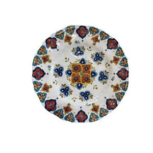 Set of 2 Le Cadeux dinner plates, high end Melamine, beautiful, out of stock